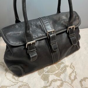 Vintage Fossil satchel shoulder bag tote purse